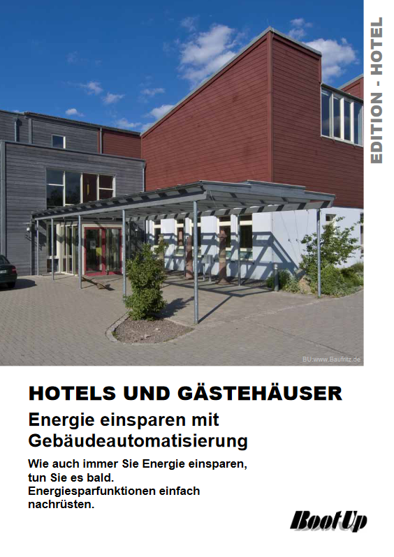 Gebäudeautomation für Hotels und Gasthäuser mit myHomeControl